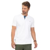 Polo Masculina Piquet Diametro Branco M