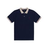 Polo Masculina Piquet Diametro Azul M