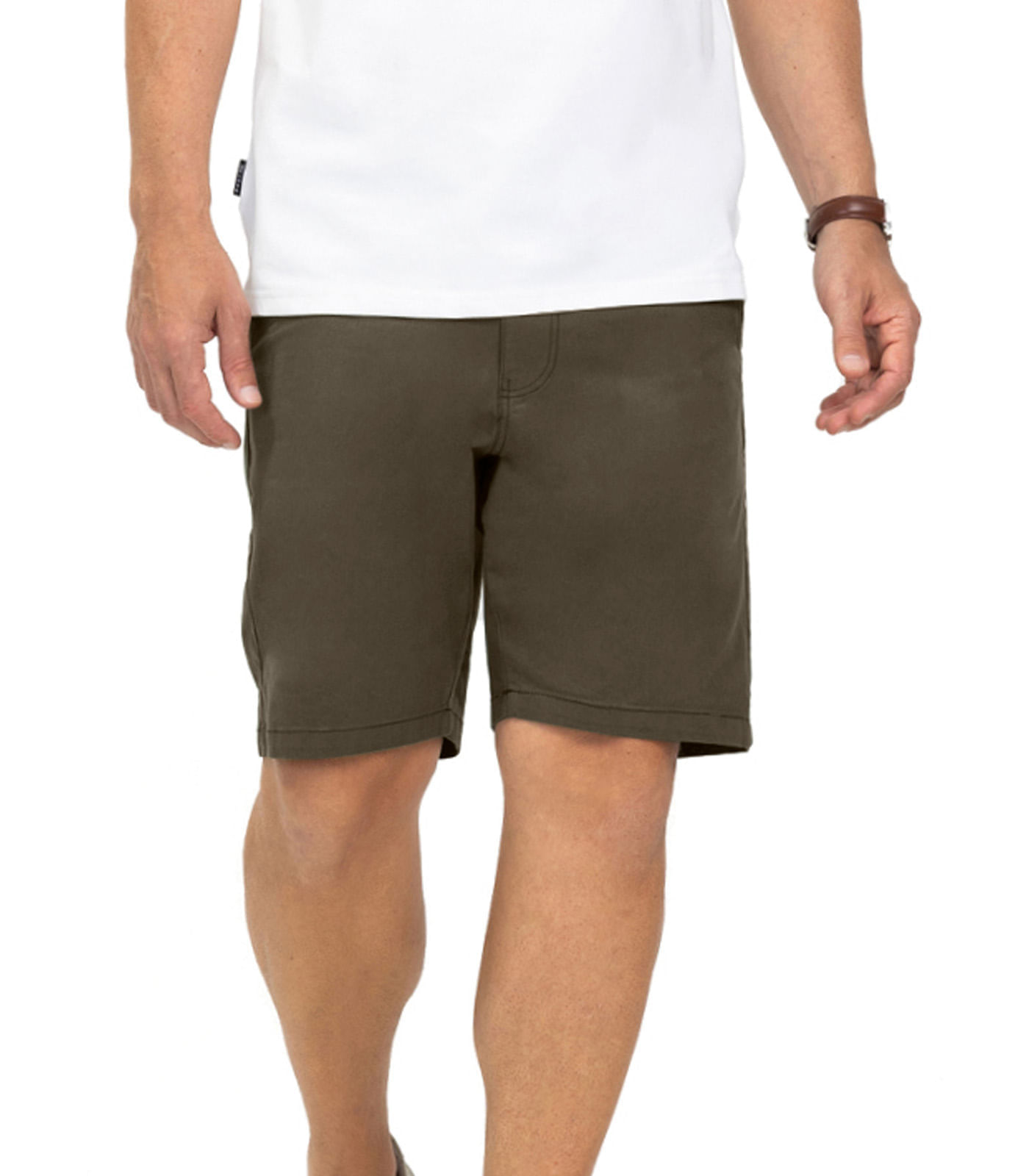 Bermuda Masculina Sarja Diametro Verde 42