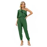 Macacão Manga Única Viscose Sarjada Endless Verde Gg