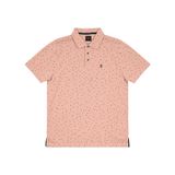 Polo Masculina Triângulos Piquet Diametro Rosa Gg