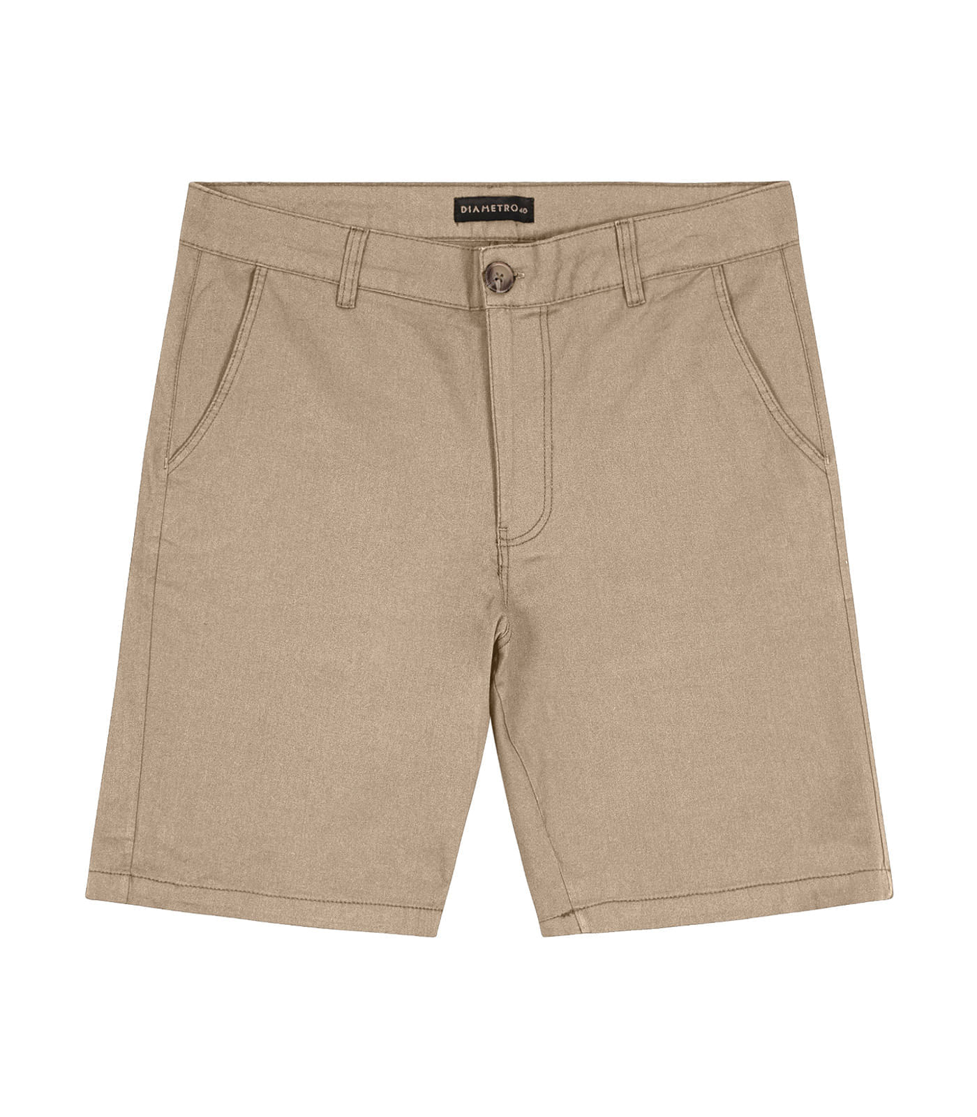 Bermuda Masculina Sarja Diametro Marrom 38