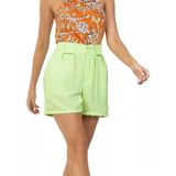 Shorts Feminino Cós Duplo Air Flow Endless Verde Gg