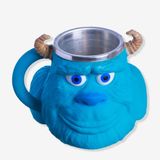 Caneca 3d De 250ml Sully Monstros Sa Disney