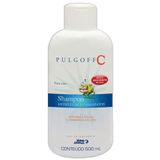 Shampoo Anti Pulgas E Carrapatos Mundo Animal Pulgoff C Para Cães - 500 Ml