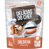 Petisco Petitos Para Cães Adultos Sabor Salsicha - 65g