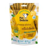 Snack Pet Delícia Petisco Natural Para Cães Sabor Queijo - 120g