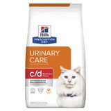 Ração Seca Hill&#39;s Prescription Diet C/d Multicare Stress Cuidado Urinário Para Gatos Adultos