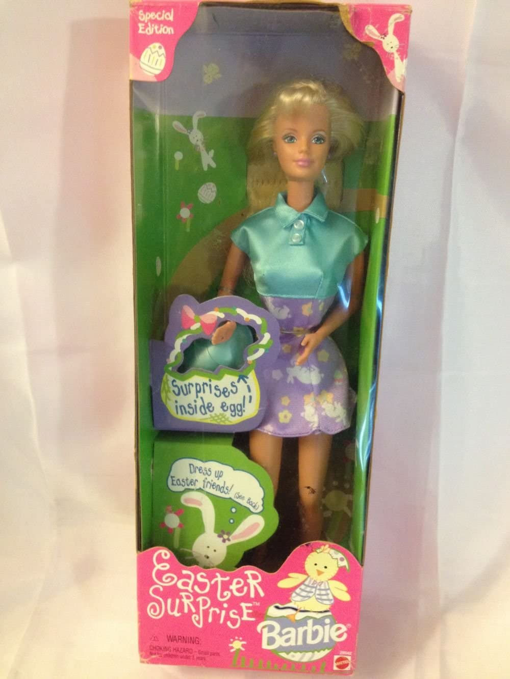 Boneca Barbie Edição Especial Surpresa De Páscoa Ovo Com Surpresas