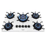 Fogão Cooktop 5 Bocas Branco A Gás Itamaster Itatiaia 127/220v Tripla Chama