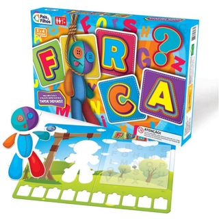 Jogo Da Forca - É Ideal Para Crianças acima 7 anos - Carrefour