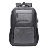Mochila Para Notebook Executiva Impermeável  You-hive Cinza
