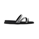 Rasteira Beira Rio Feminino Slide Com Strass 8488.108.7551