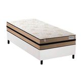 Colchão Plumatex Molas Ensacadas Milano+Cama Box Solteiro 88x188