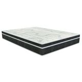 Colchão Colchão Viúva Molas Bonnel Venezia Black Euro Pillow (colchão Viúva - 1,08x1,98x0,24 - Sem Cama Box) - Orthoflex