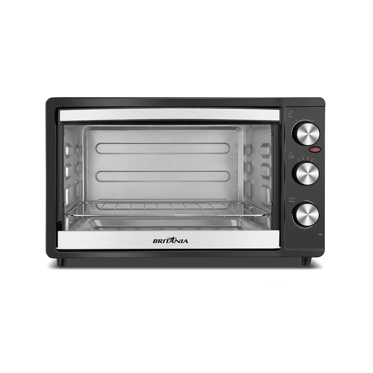 Forno Elétrico 43l Britânia Bfe43 Dupla Resistência 220v