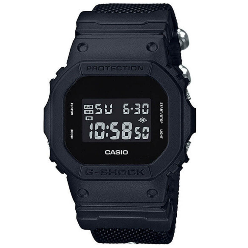 Relógio Casio G-shock Nylon - Dw-5600bbn-1dr