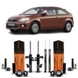 Amortecedores Kit Coxim Dianteiro Traseiro Focus 2008 A 2013