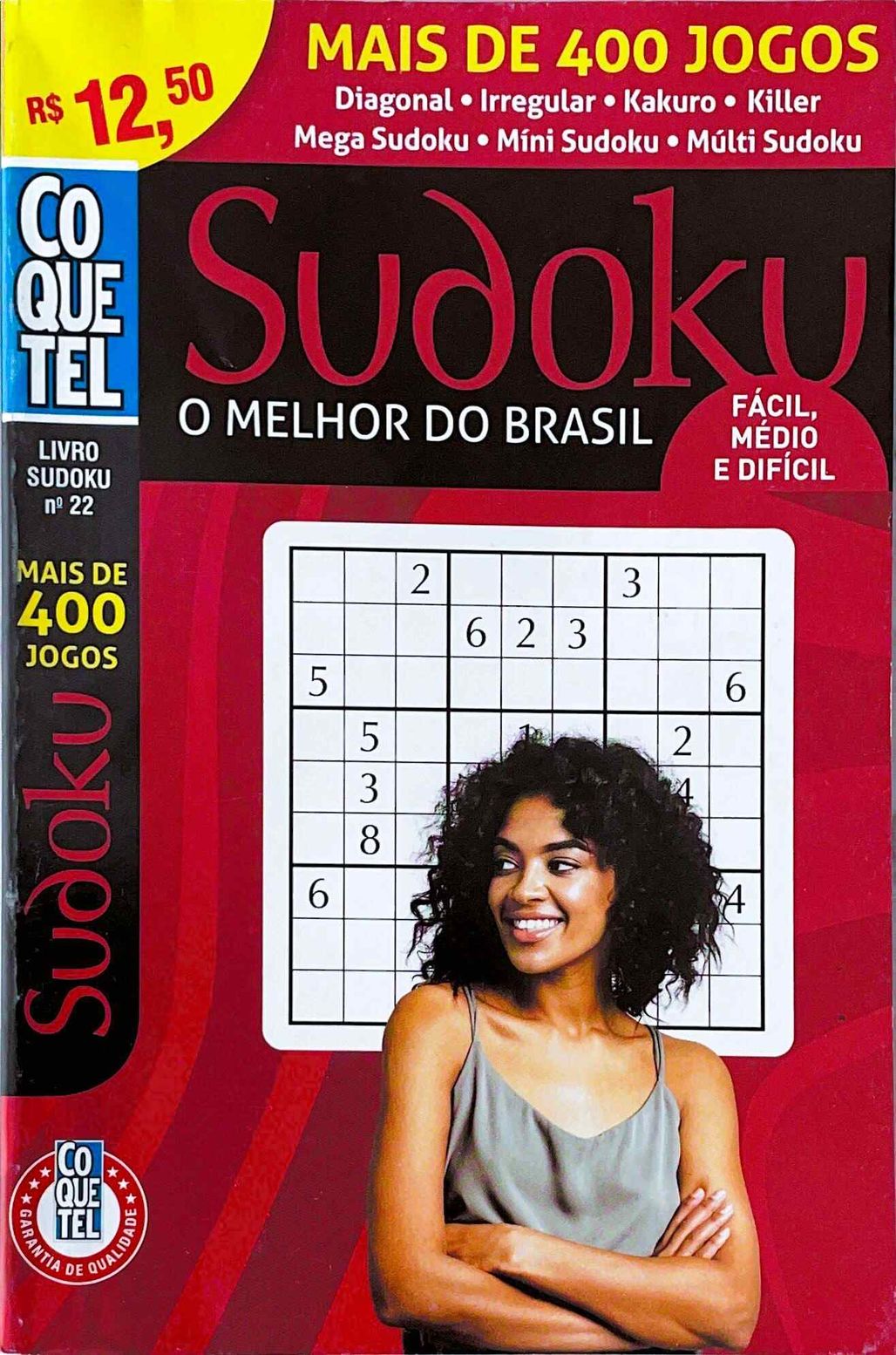 Coquetel Sudoku, Médio, Difícil