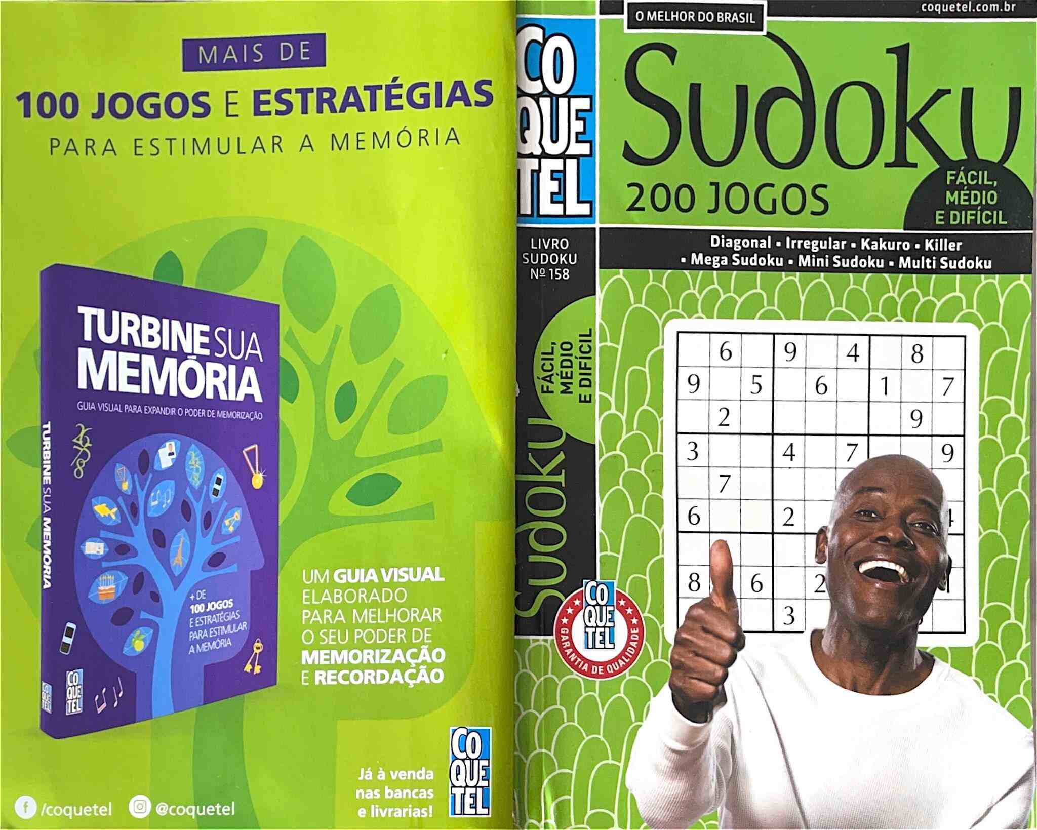 Sudoku Livro N22 Fácil Médio Difícil Coquetel - Carrefour