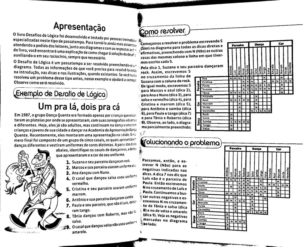 DESAFIOS DE LÓGICA - ED 20 - NIVEL MÉDIO DESAFIO COQUETEL