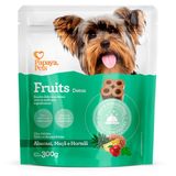 Petisco Papaya Pets Fruits Detox Para Cães Adultos Sabor Abacaxi - 300g