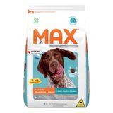 Ração Seca Max Carne, Frango E Arroz Para Cães De Porte Médio E Grande - 20 Kg