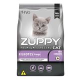 Ração Seca Zuppy Frango Para Gatos Filhotes - 10,1 Kg