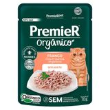 Ração Úmida Premier Orgânico Frango Para Gatos Adultos - 70 G