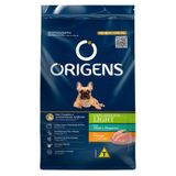 Ração Seca Origens Light Frango E Cereais Para Cães Adultos Porte Mini E Pequeno - 10,1 Kg