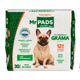 Tapete Higiênico Mr Pads Grama Para Cães - 30 Unidades