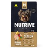 Ração Seca Nutrive Select Frango E Arroz Para Cães Sênior Porte Pequeno - 10,1 Kg