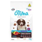 Ração Seca Óttima Carne E Vegetais Para Cães Filhotes - 1 Kg