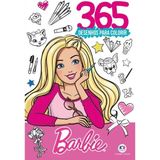 Livro Infantil Barbie 365 Desenhos Para Colorir