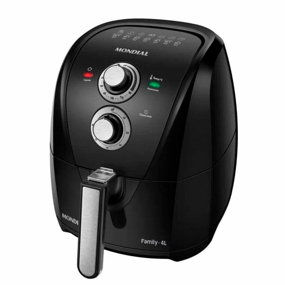 Fritadeira Air Fryer Mondial 4l Preto 220v