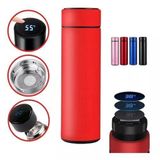 Garrafa Térmica Em Aço Inox Com Termômetro Led Digital 500ml