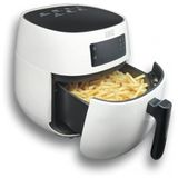 Fritadeira Eletrica Airfryer 4.3l Com Painel Digital E Frigideira Antiaderente, 1400w, Branca, 110v, Senztronics St Af2240, Branco