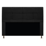 Cabeceira Munique 195 cm King Size Suede Preto AM Decor