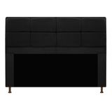 Cabeceira Munique 195 cm King Size Corano Preto AM Decor