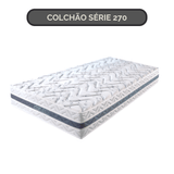 Colchão Série 270 Solteiro 188 Cm X 88 Cm X 27 Cm Ecosono