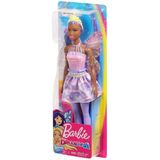 Boneca Barbie Dreamtopia Fada Tema Rosa E Roxo Cabelo E Asas Roxas 3 A 7 Anos