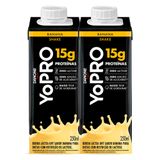 Kit 2 Bebida Láctea Yopro Protein Banana 250ml