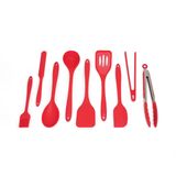 Kit De Utensílios De Silicone C/ 9 Peças Vm - Oikos