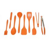 Kit De Utensílios De Silicone C/ 9 Peças Lj - Oikos