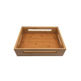 Caixa De Bambu Empilhável 32x23,5x9cm - Oikos