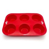 Forma Para 6 Cupcakes De Silicone - Mozcada
