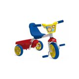 Triciclo Infantil Velotrol Ferro Bandy Com Carrenagem Pedal