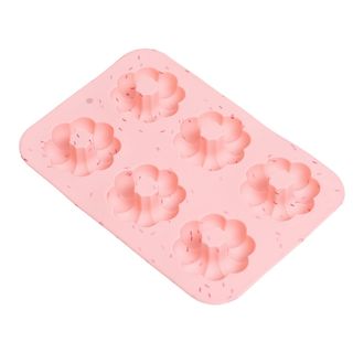 Forma De Silicone Rosa Flor Bolo Tortas Doce Antiaderente Assadeira  Sobremesa Cozinha Kit 3 Uni