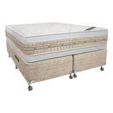 Cama Box + Colchão Castor King Premium Amazon Gel Double Face Pocket 180x200x63cm