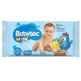 Toalhas Umedecidas Babysec Ultra Fresh Galinha Pintadinha Com 46 Unidades